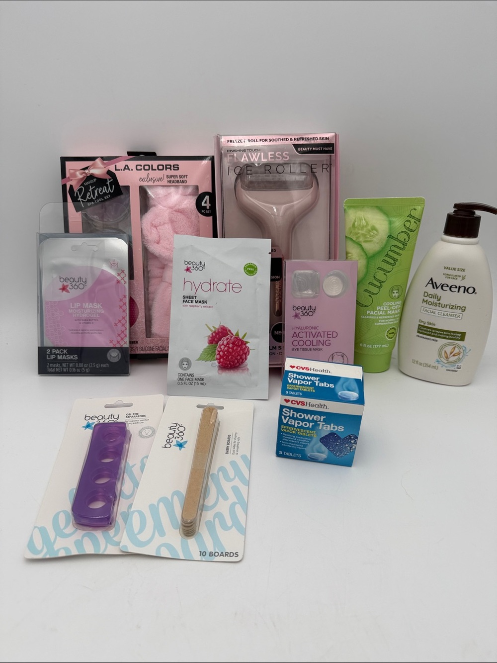 Beauty Bundle -Sheet Mask - Lotion- ice Roller- Spa Tools and More